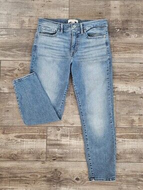 Lucky Brand Light Wash Ankle Jeans Cropped Women's Denim Size 12